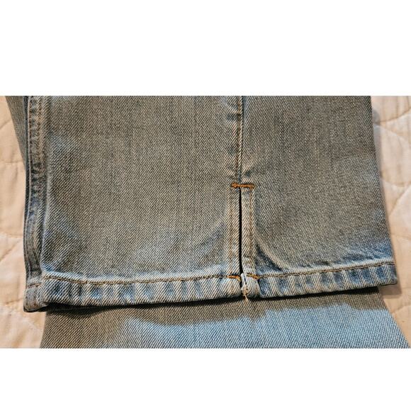 NWT RE/DONE Mid-Rise Kick Flare Solid Women's Jeans in Marea Size 28 - Picture 12 of 13